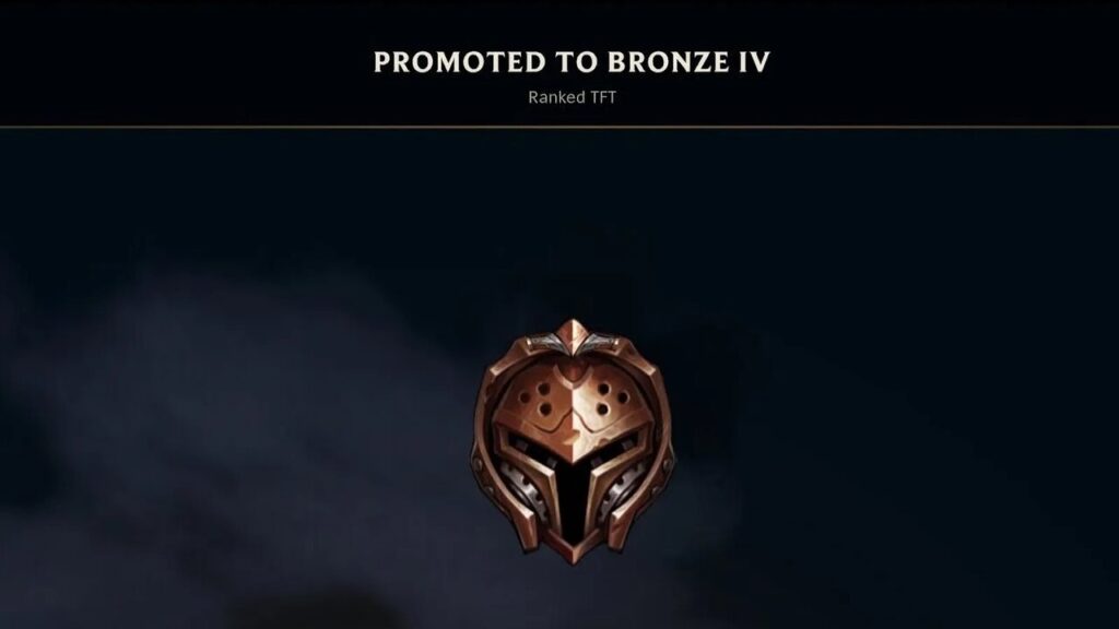how to get out of bronze